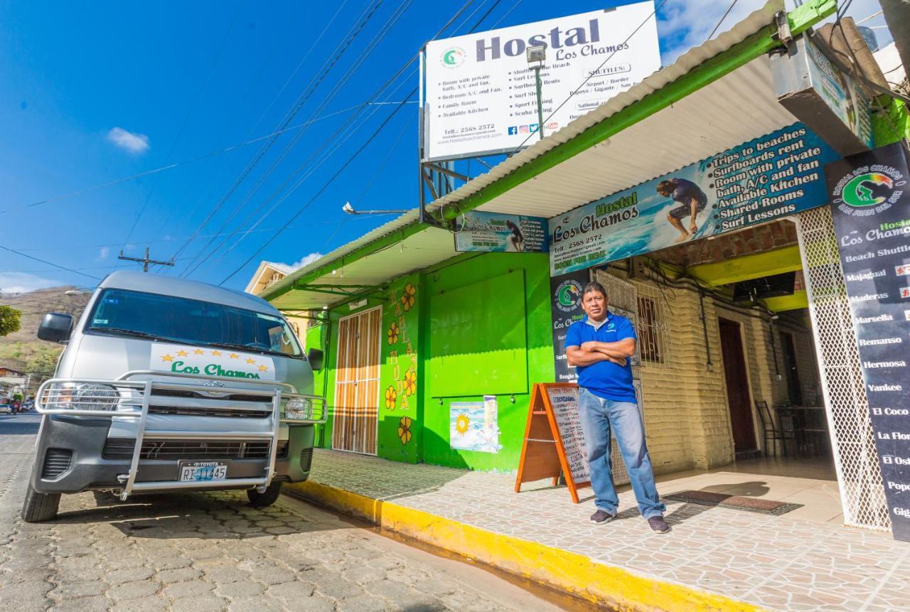 Hostal Los Chamos San Juan del Sur Exterior photo